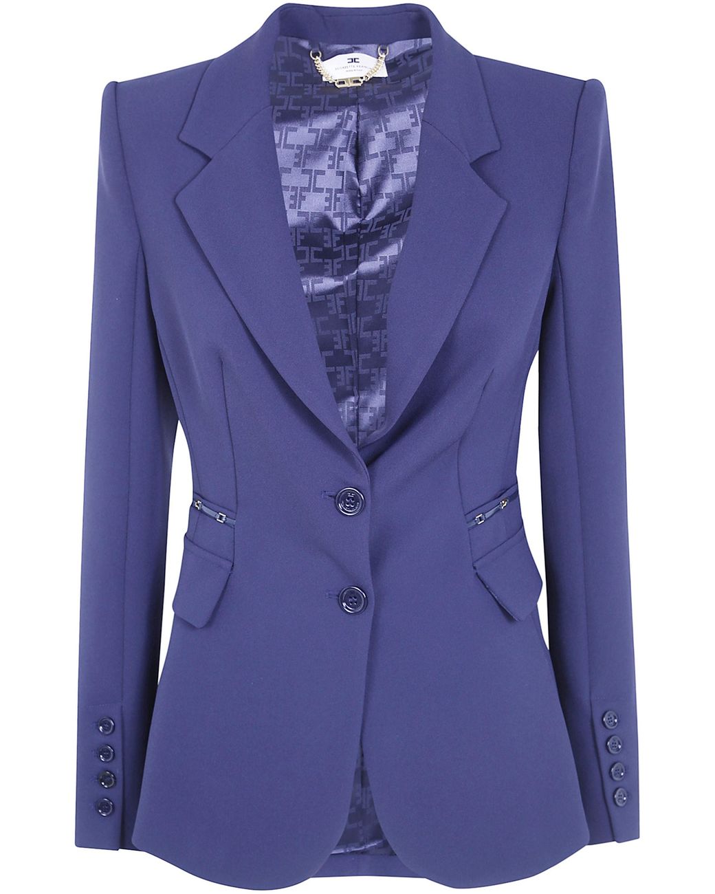 Elisabetta Franchi Blue Notte Jacket