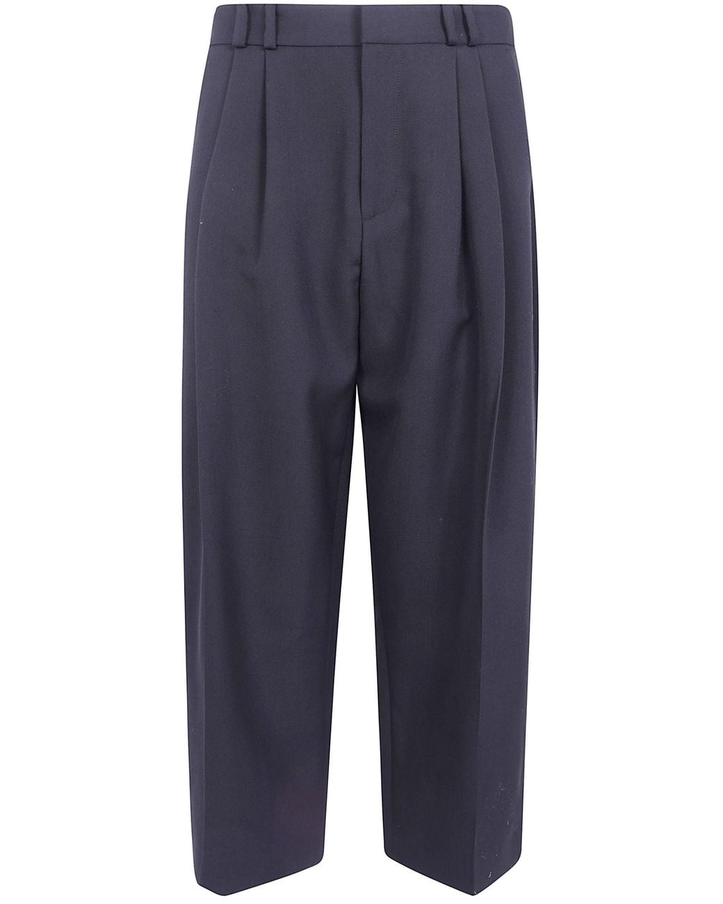 Studio Nicholson Blue Pants Volume Double Pleat for men
