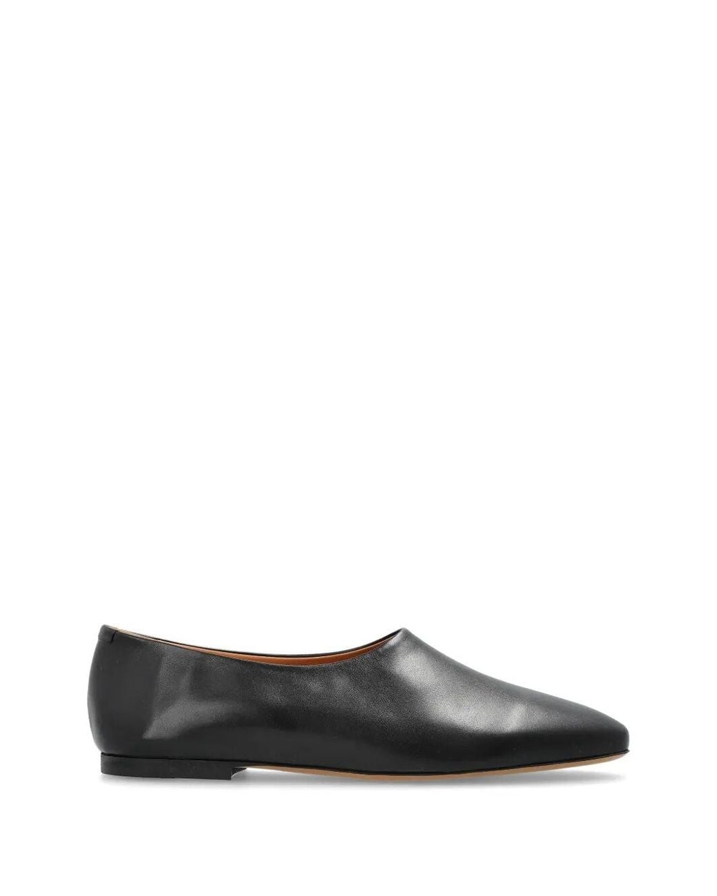 Jil Sander White "Prince" Ballerina Shoes