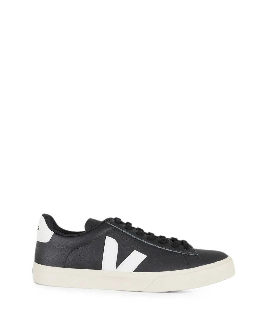 Veja White Campo Leather Sneakers