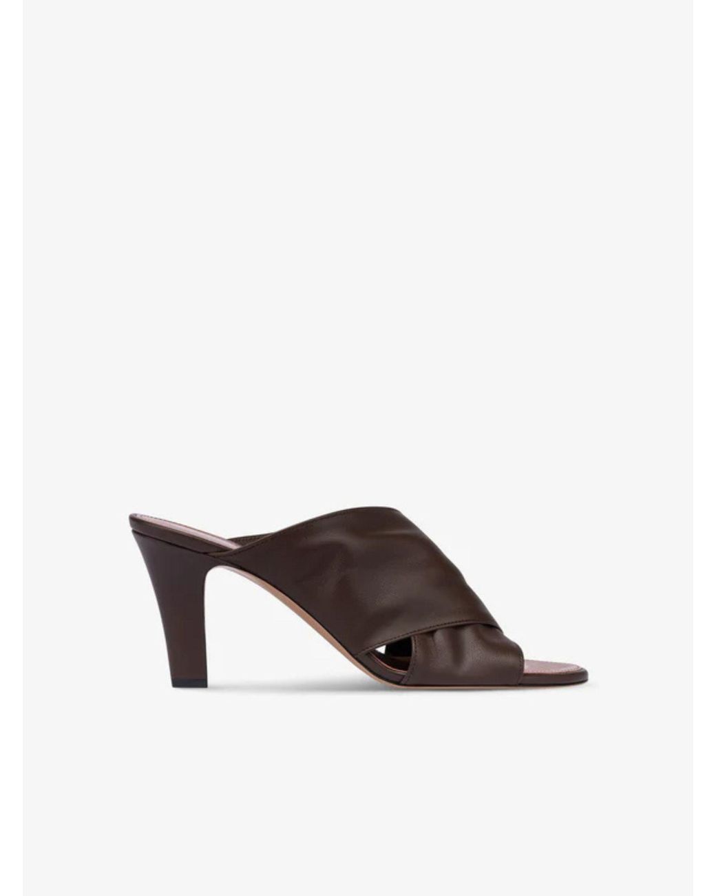 Paris Texas Brown Maria Mule T.75