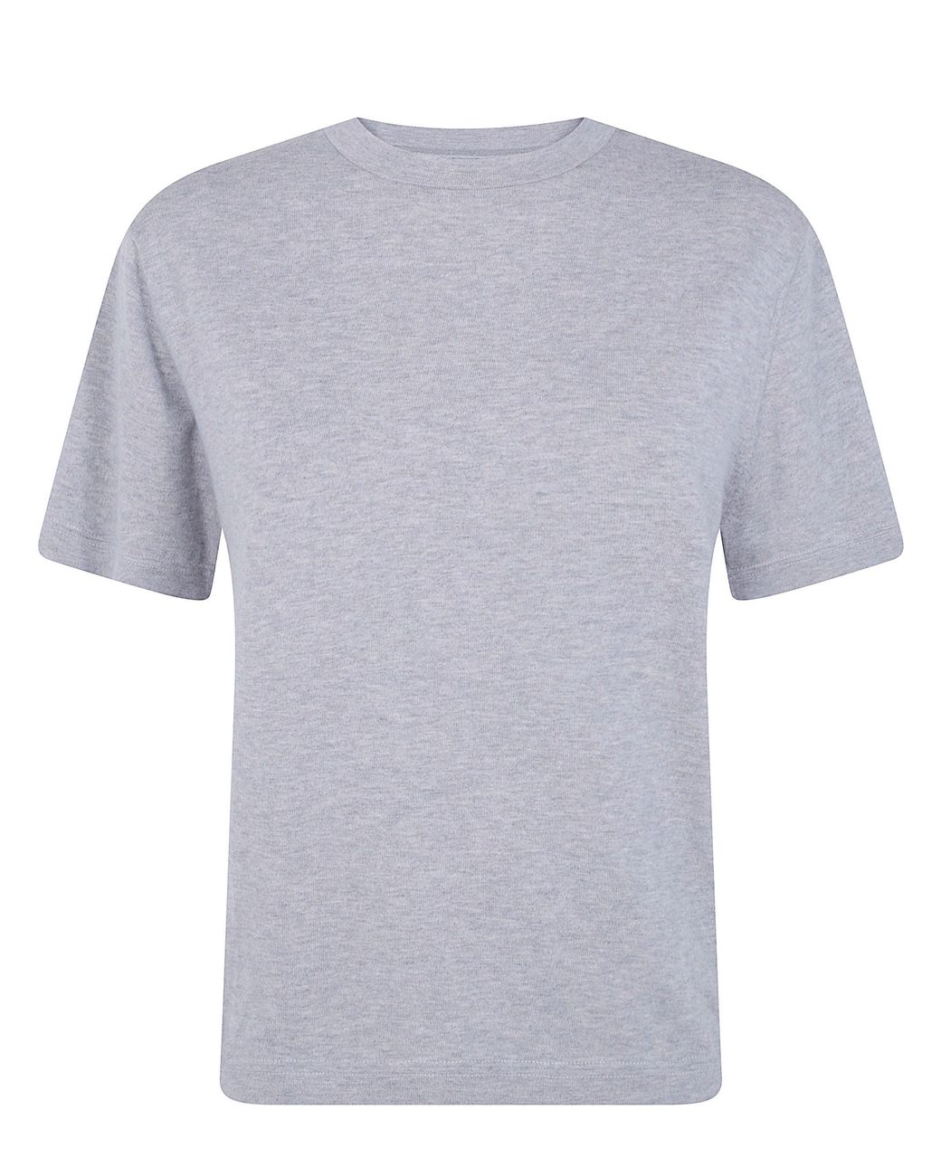 Extreme Cashmere Gray Sweater With Round Neck "Cuba N.268"
