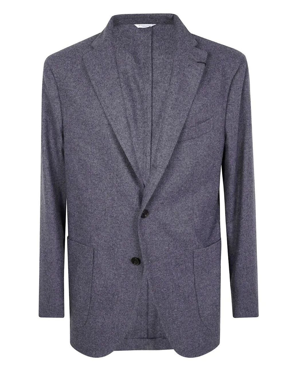 Boglioli Blue Jacket for men