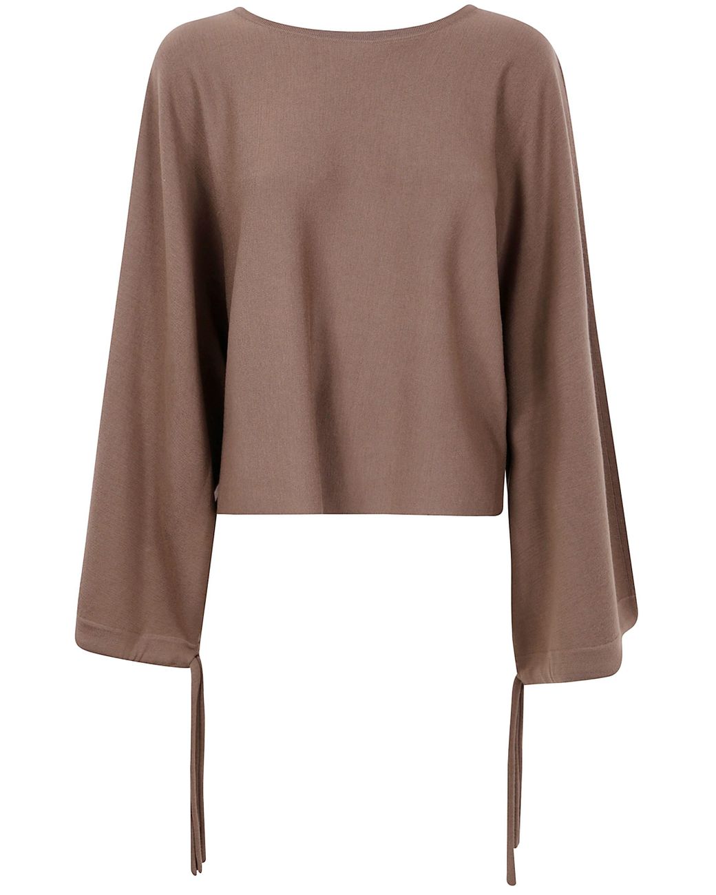 Max Mara Brown Knit Sweater "Frais"