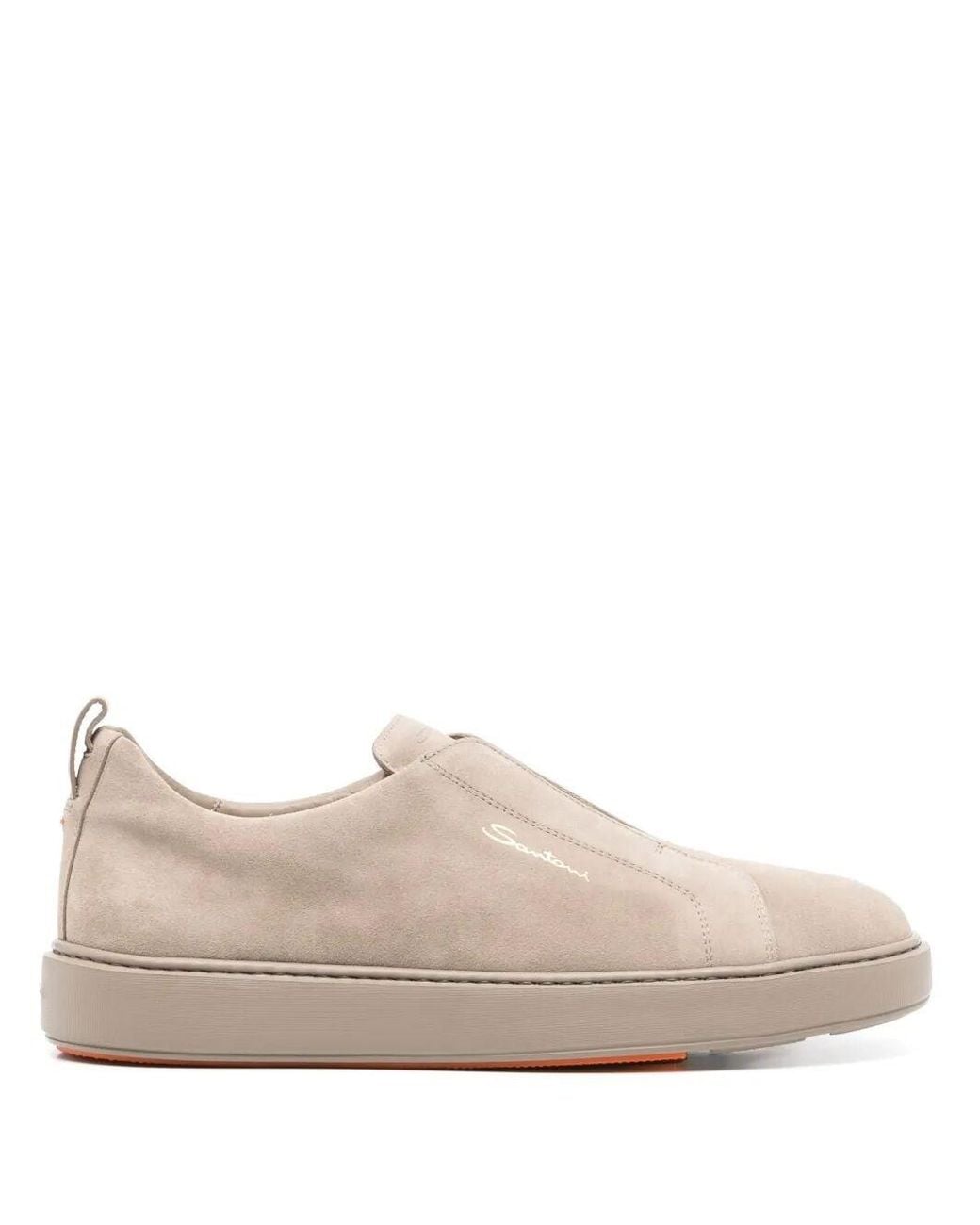 Santoni Brown "Victory 4" Sneakers for men