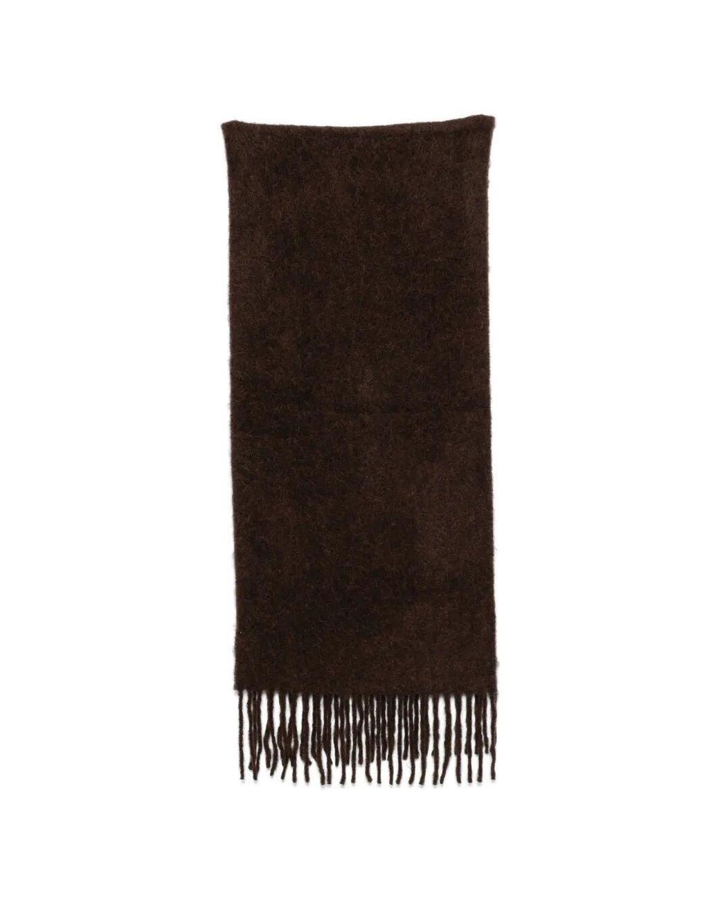 Golden Goose Deluxe Brand Brown Scarf