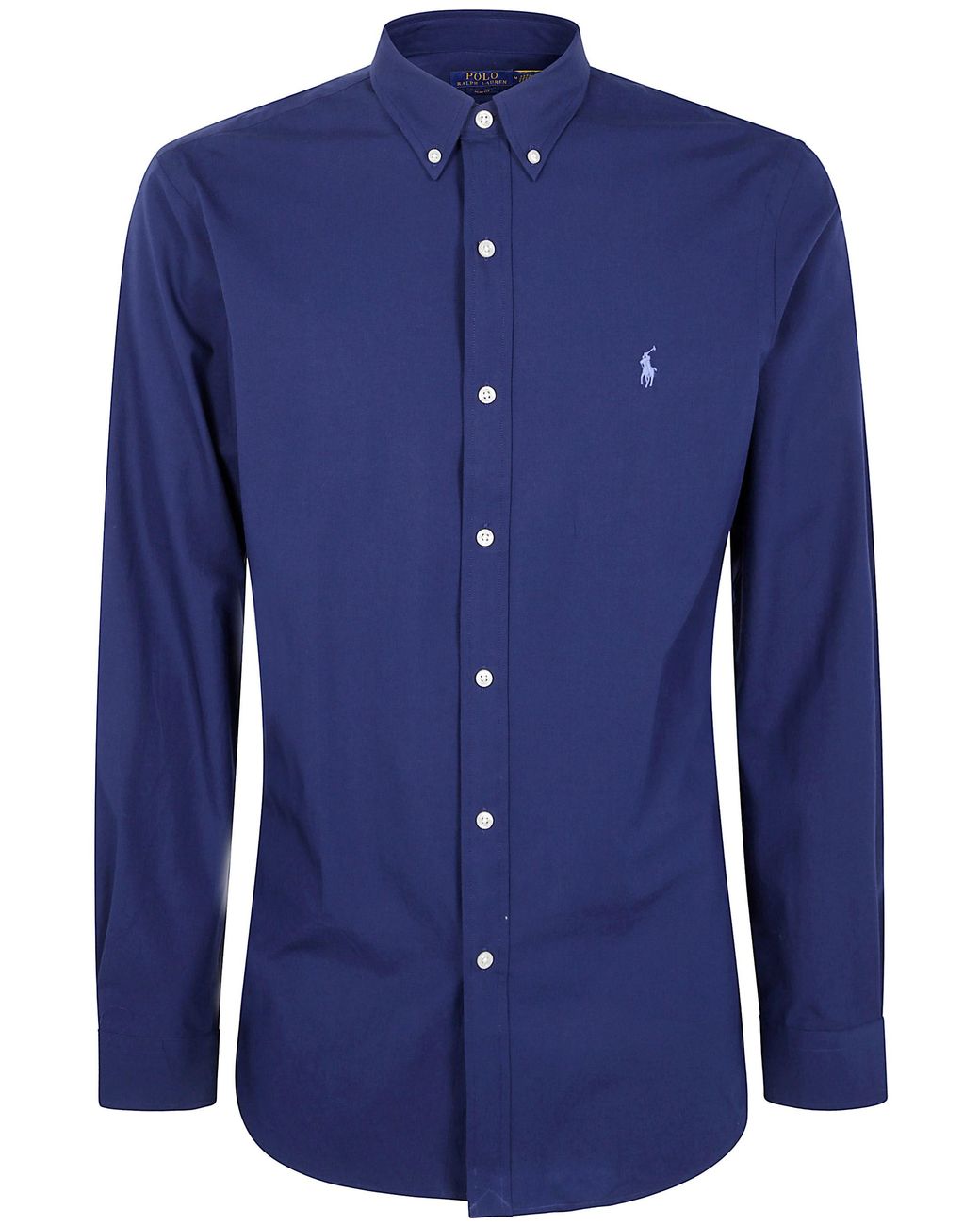 Polo Ralph Lauren Long Sleeve Sport Shirt in Blue for Men | Lyst