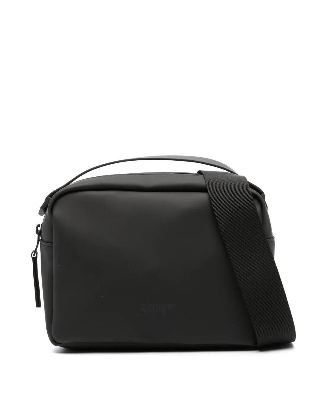 Rains Black Box Bag