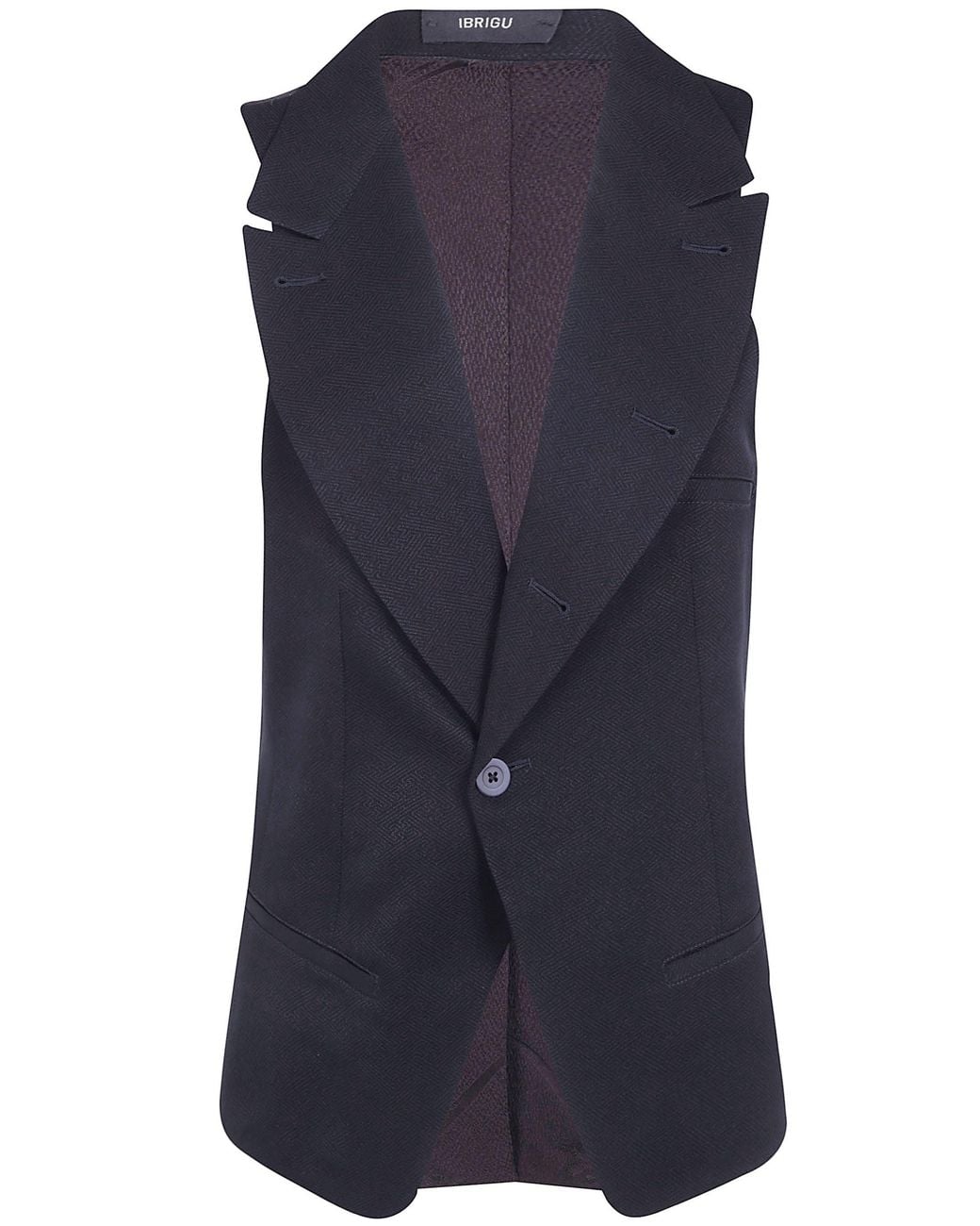 Ibrigu Blue Long Vest "Haori"