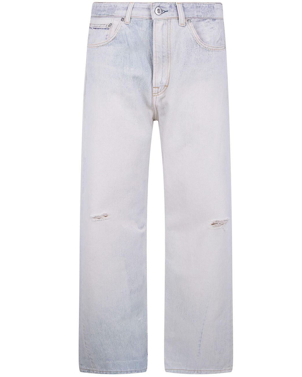 Our Legacy White Third Cut Jeans for men