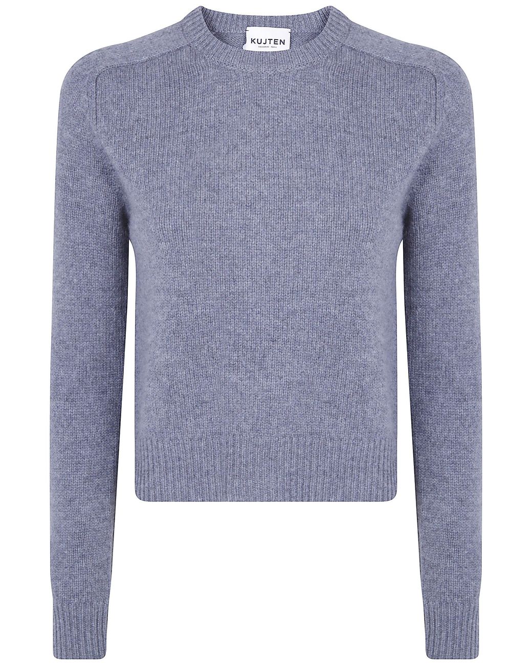 Kujten Blue Sweater Round Neck "Caroline"