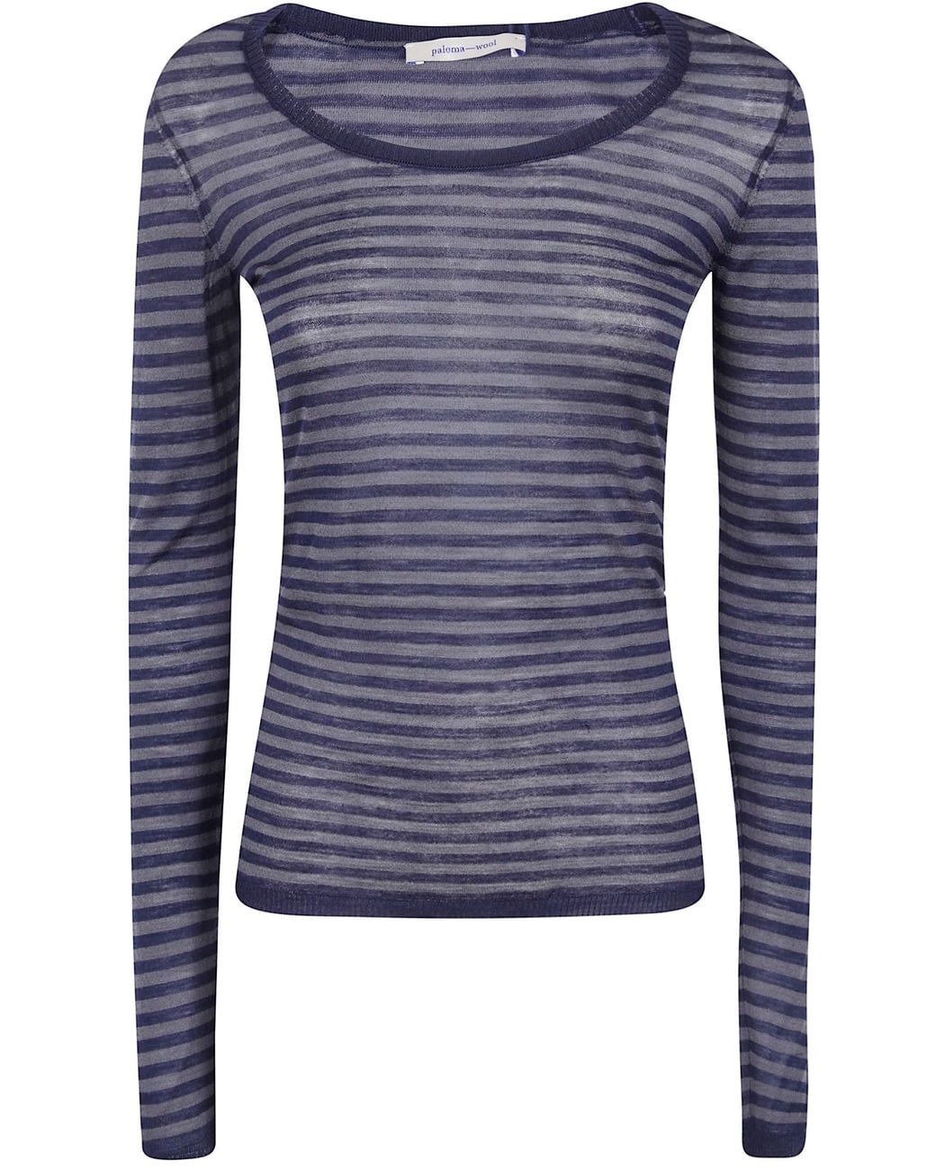 Paloma Wool Blue Sweater Striped "Garul"