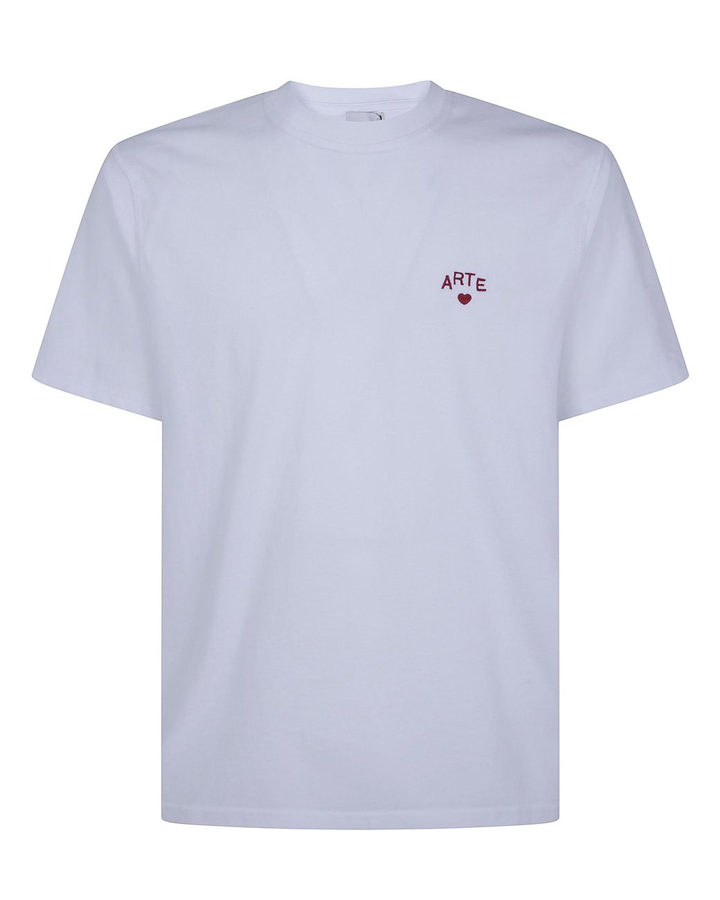 Arte' Blue T-Shirt Cotton "Arte Heart" for men