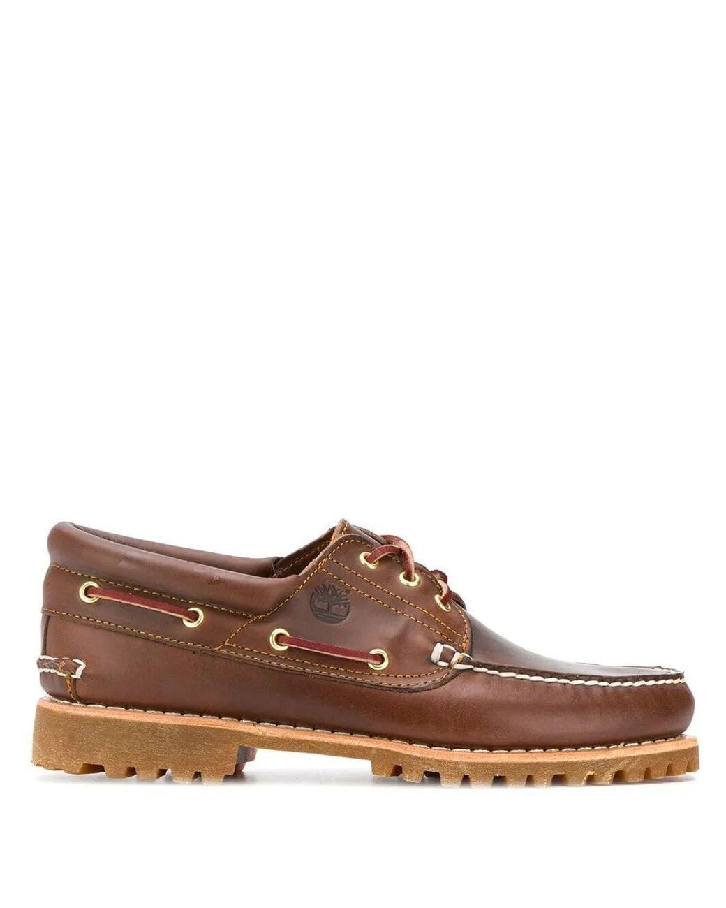 Timberland Brown Authentic" Boatshoes for men