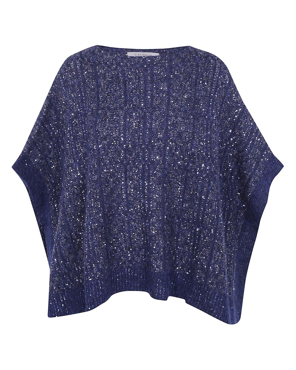 D.exterior Blue D. Exterior Cape Soft Alpaca "Galles"