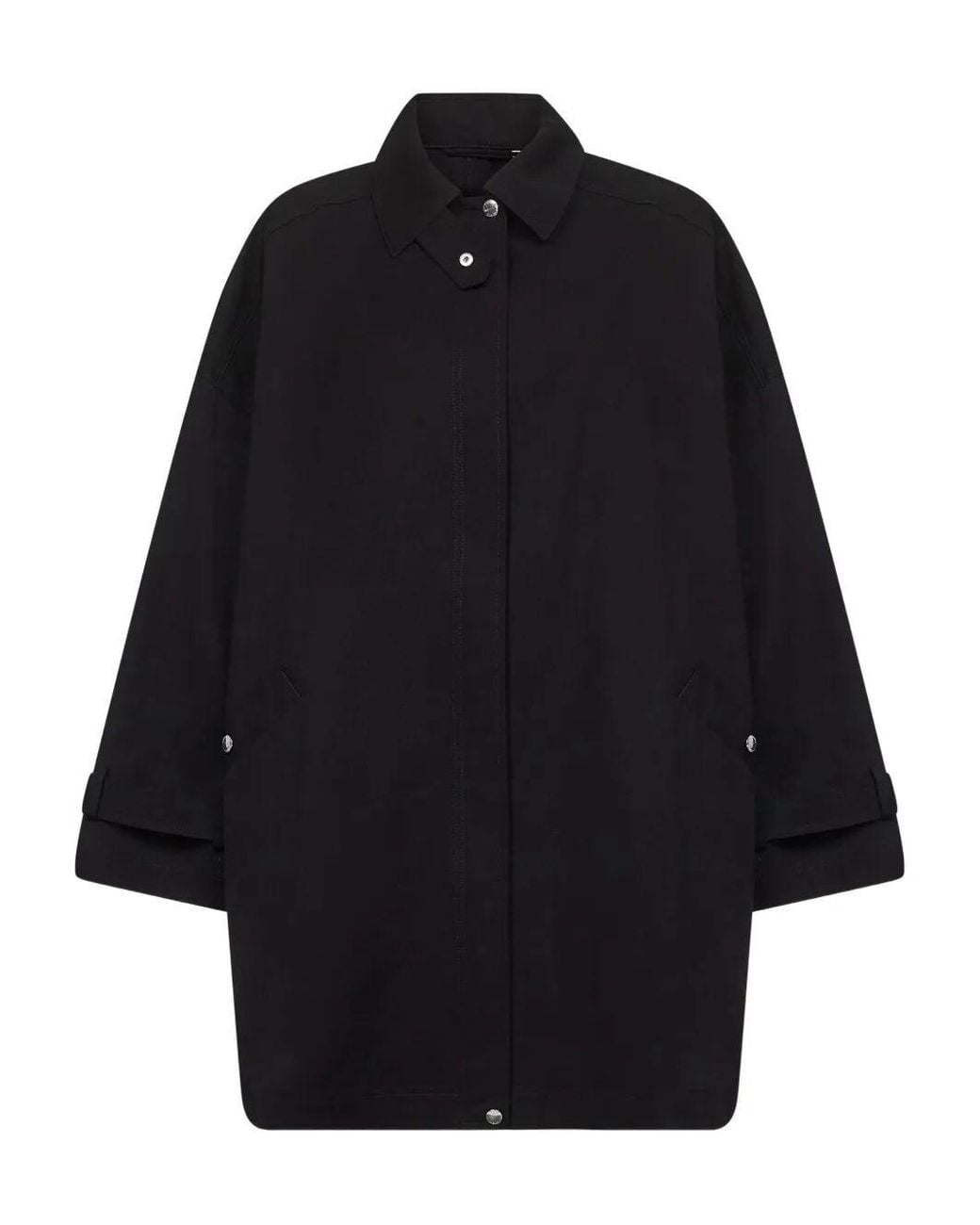 Totême Blue Oversized Trench Jacket
