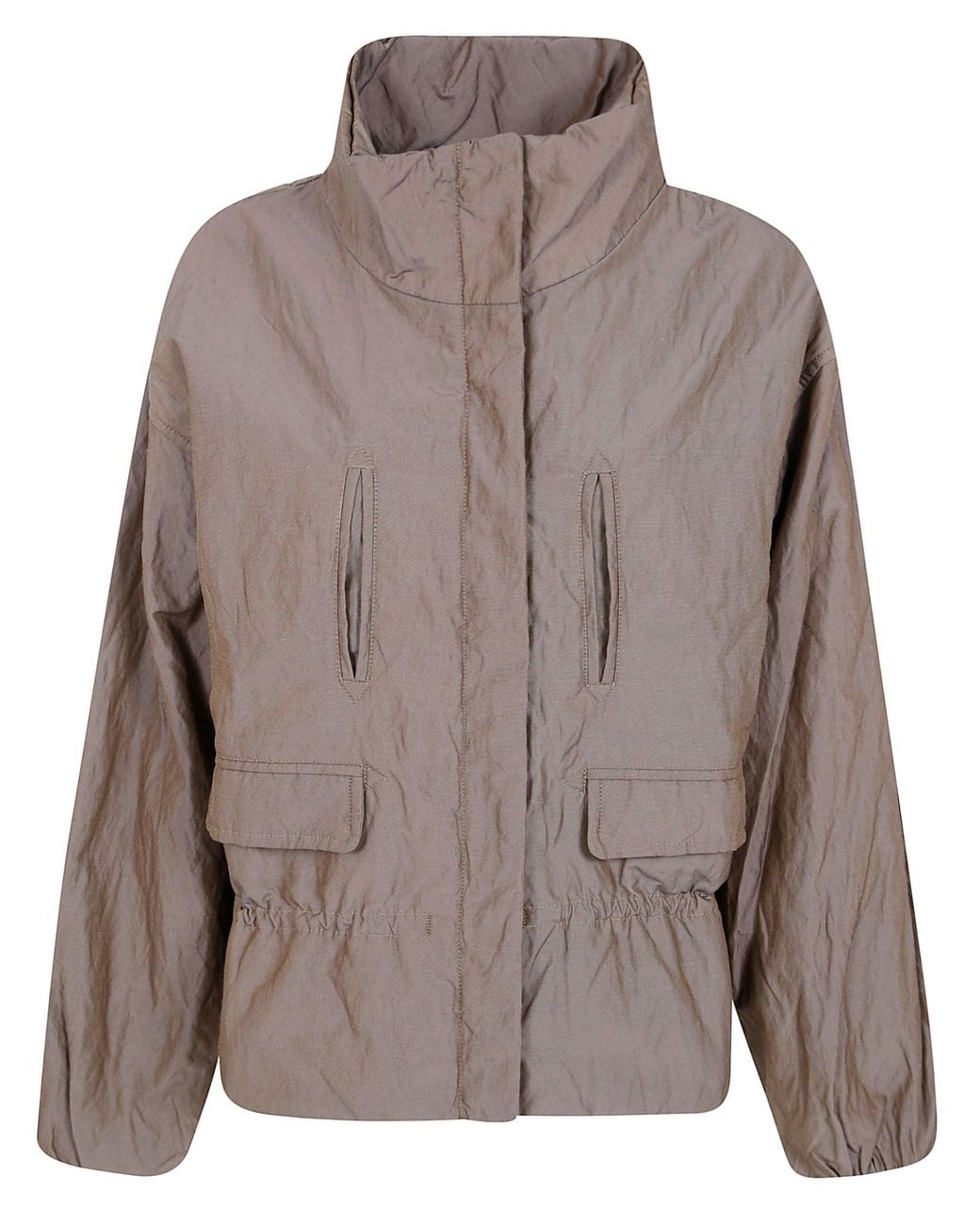 Paloma Wool Brown Hooded Coat "Lorde"