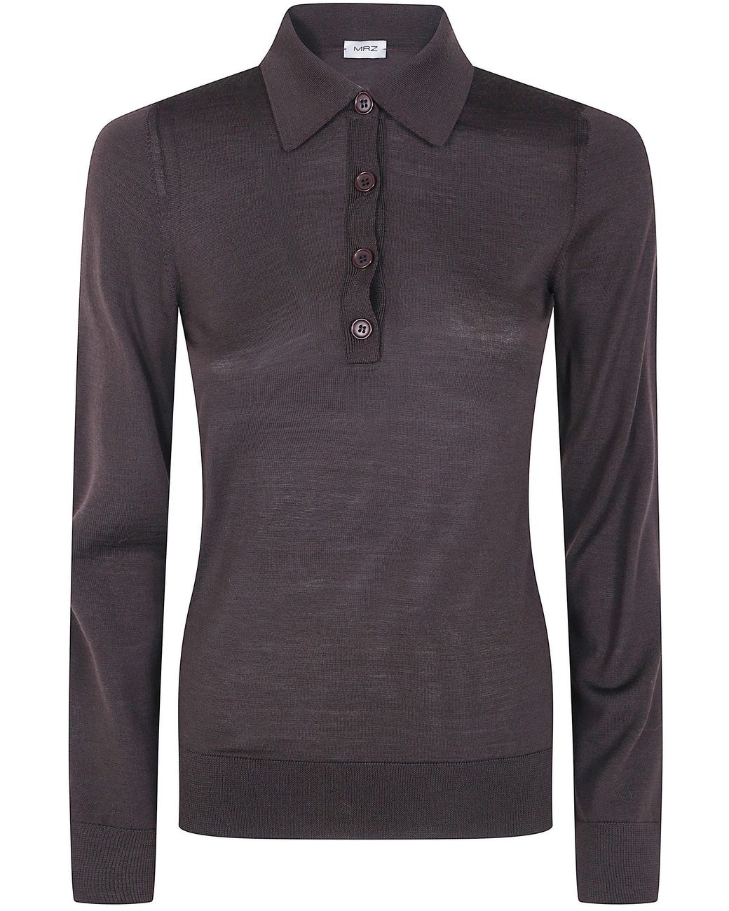 Mrz Blue Sweater Long Sleeves "Fw26.0551 0833 Mocha"