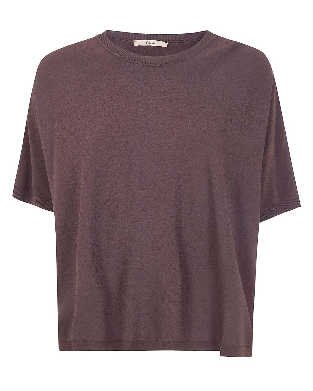 Nuur Purple Oversized T-Shirt