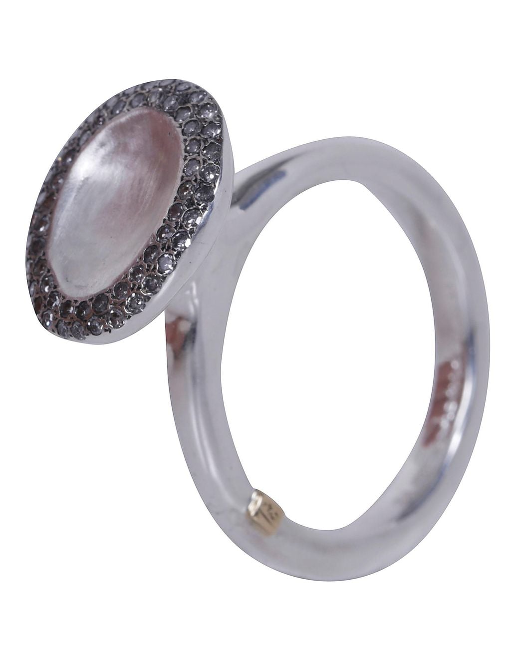 Rosa Maria Metallic Ring "Ato D"