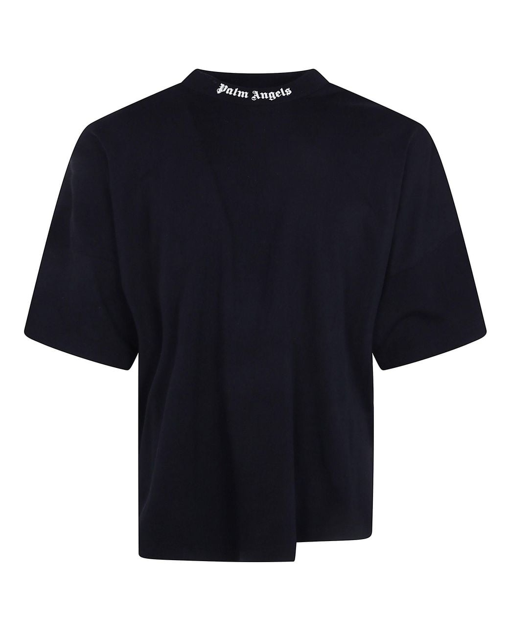 Palm Angels Blue "Classic Logo" Over Tee for men