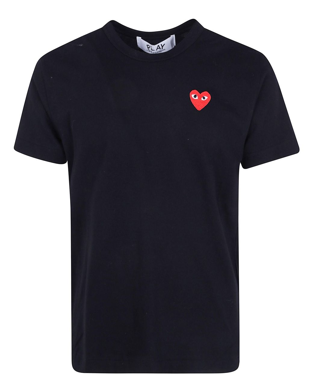 COMME DES GARÇONS PLAY Blue T-Shirt Emblem Knit