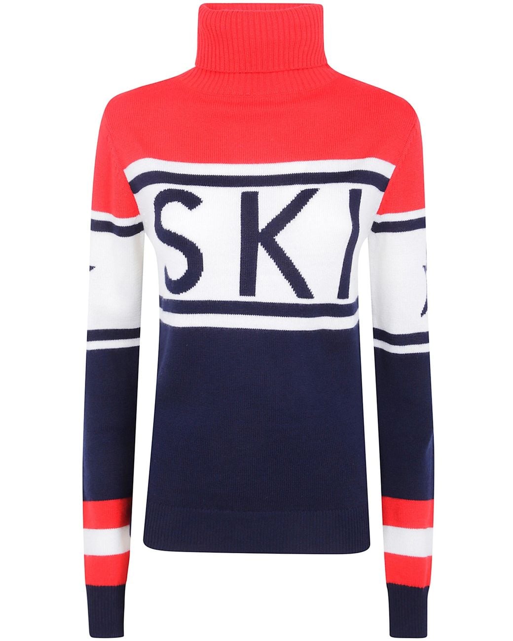 Perfect Moment Red Sweater And "Schild"