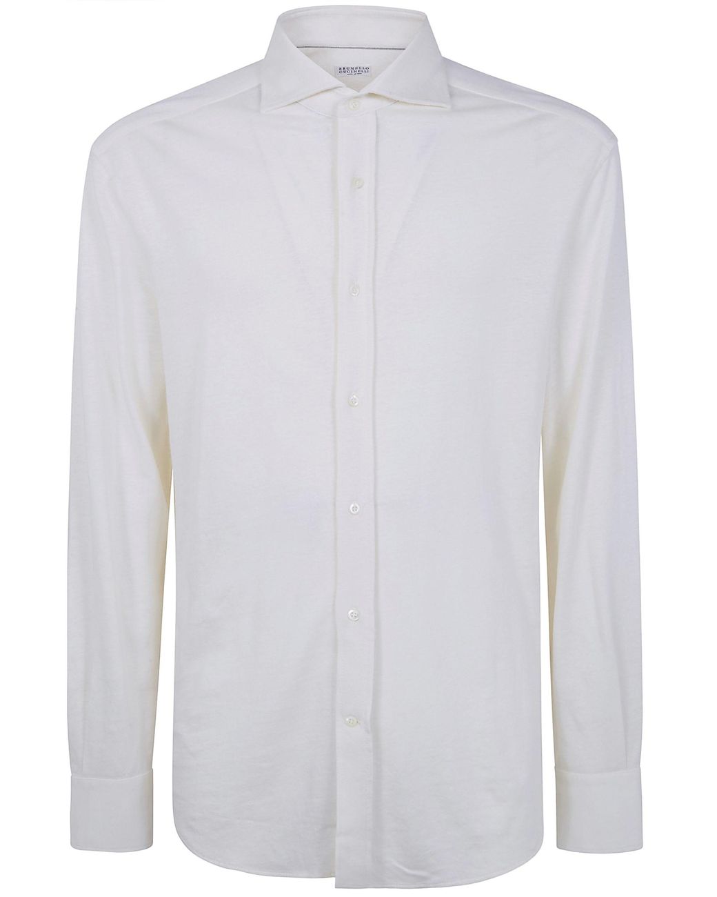 Brunello Cucinelli White Formal Shirts for men