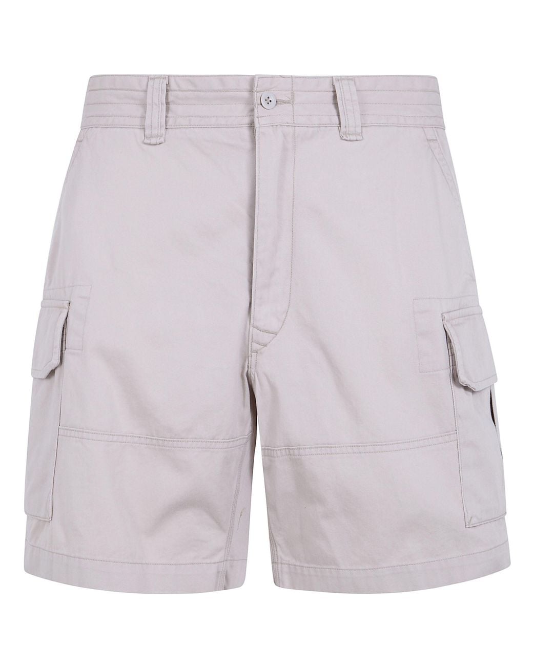 Polo Ralph Lauren Gray Cargo Bermuda Trousers for men