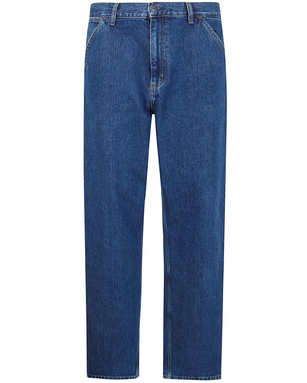 Carhartt Blue Single Knee "Smith" Denim Pant for men