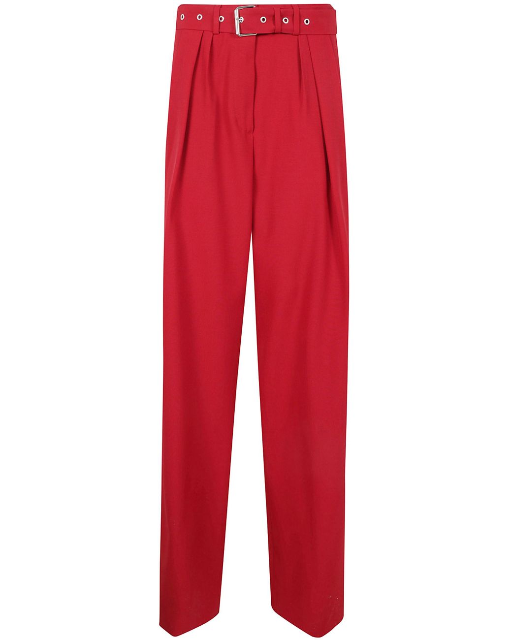 Dries Van Noten Red Peaches Bis Trousers