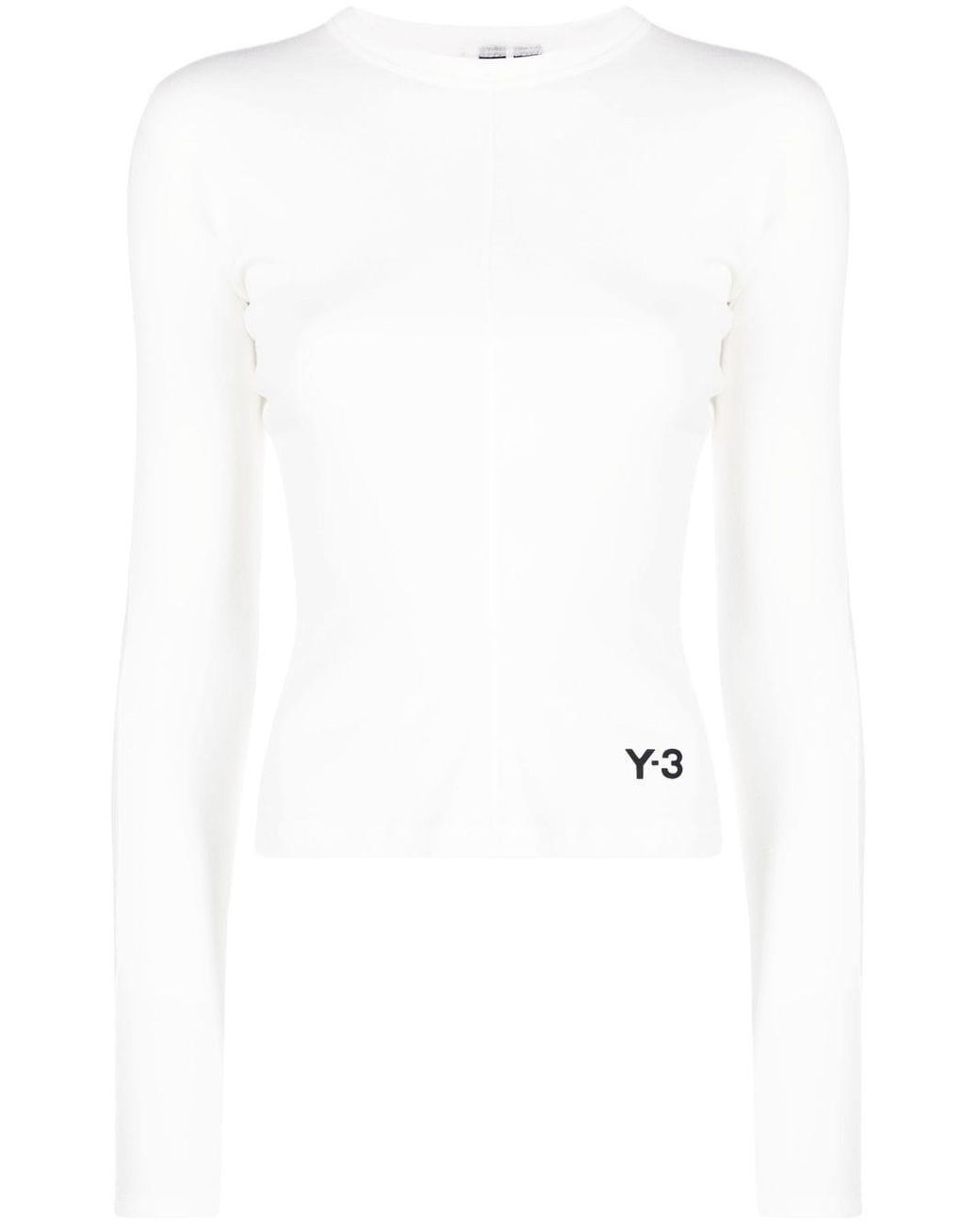Fitted white clearance long sleeve shirt