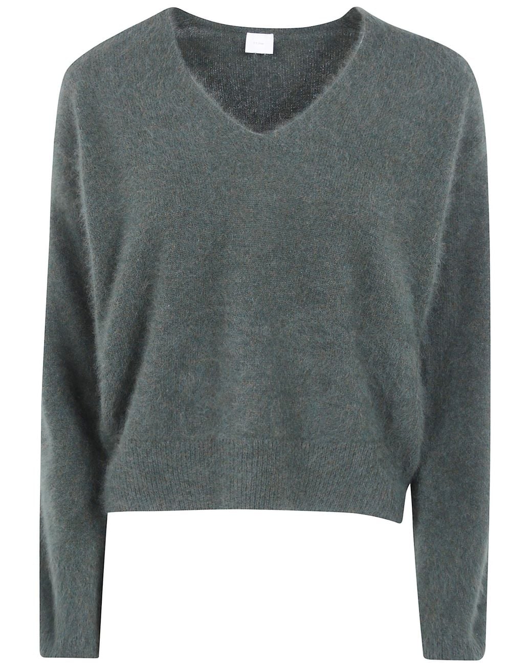 C.t. Plage Gray C. T. Plage Sweater V-Neck "Ladies V-Neck Longsleeve Pullover"