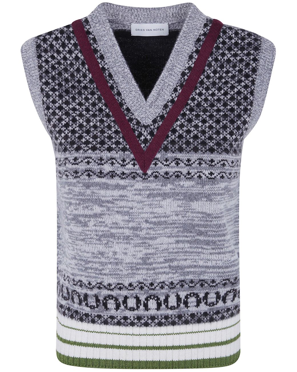 Dries Van Noten Blue Top "Toque"