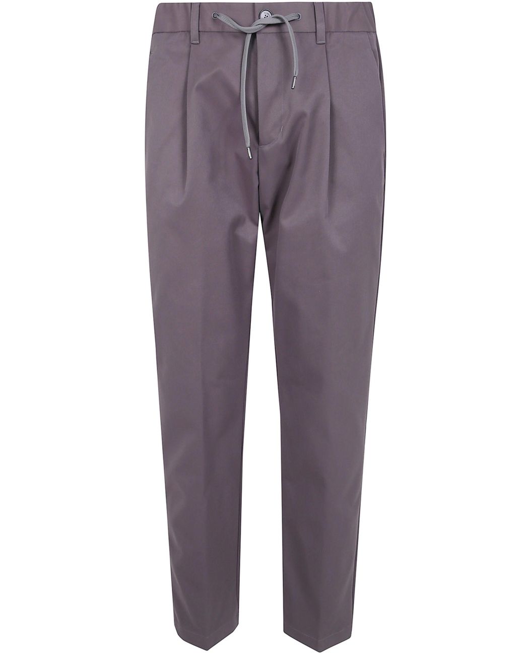 Herno Purple Pants Drawstring "Classic Trousers" for men