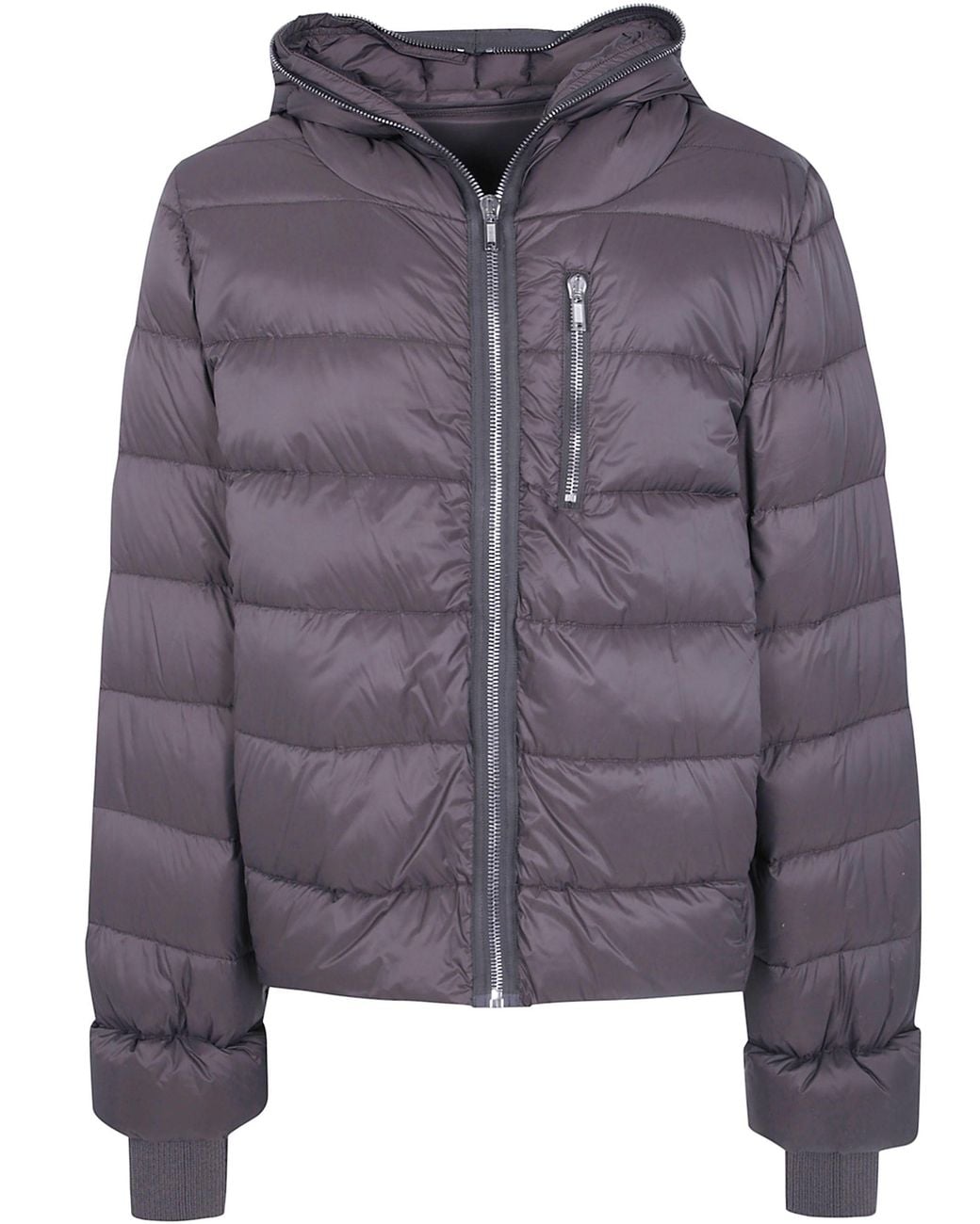 Rick Owens Purple Jacket Padded "Gimp" for men
