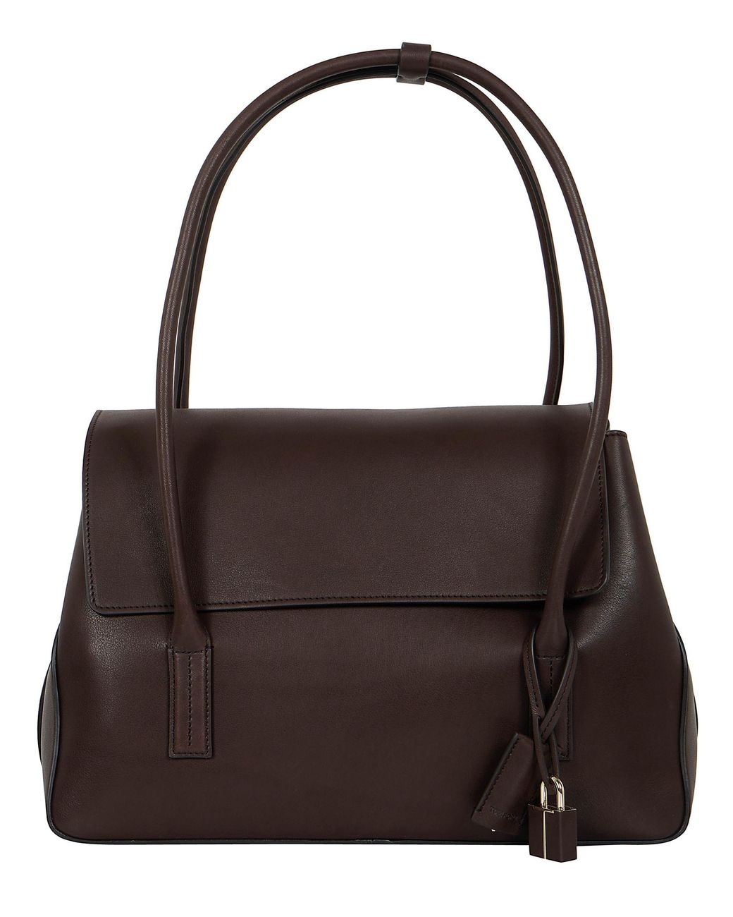 Tom Ford Brown Natural Leather Medium Shoulder Bag