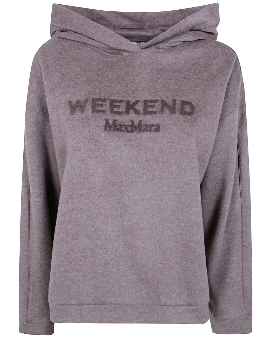 Weekend by Maxmara Gray Round Neck Sweatshirt "Wkd Vetrino"