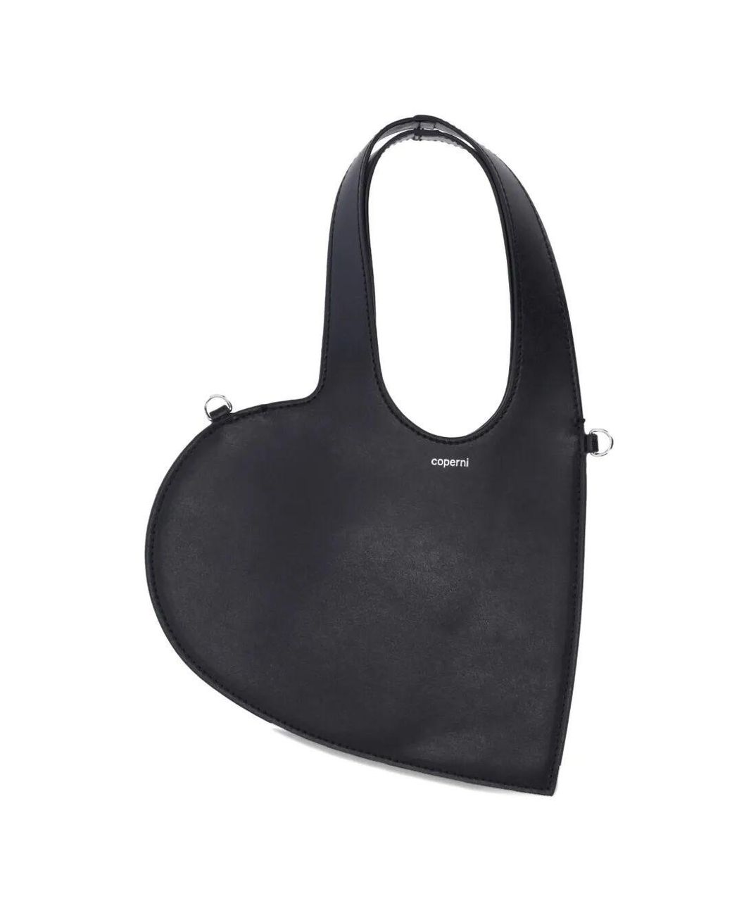 Coperni Black Mini "Heart" Tote