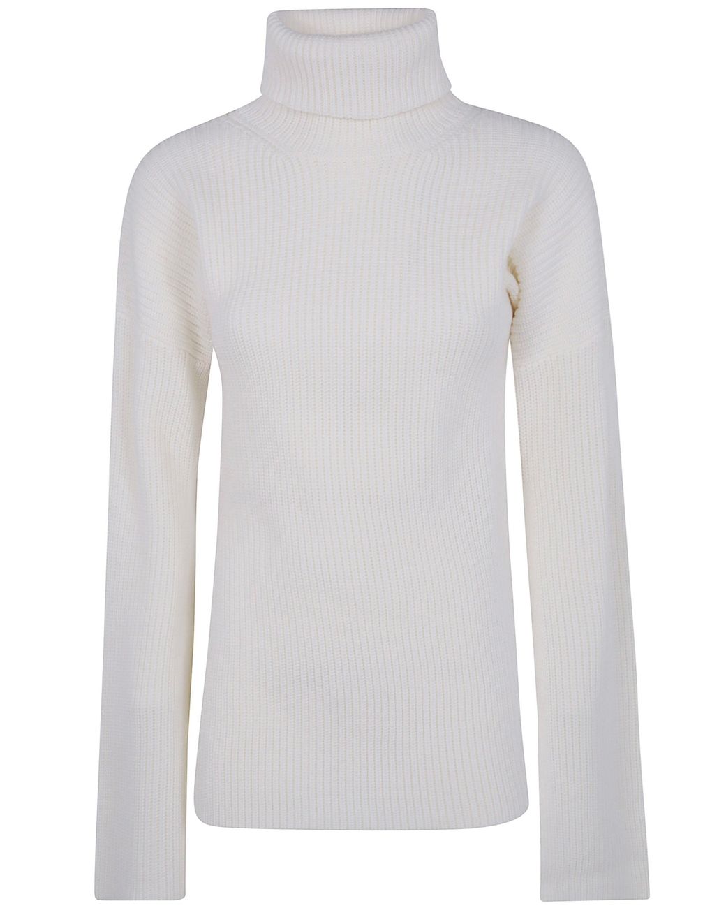 Totême White Slit Sleeves Knit