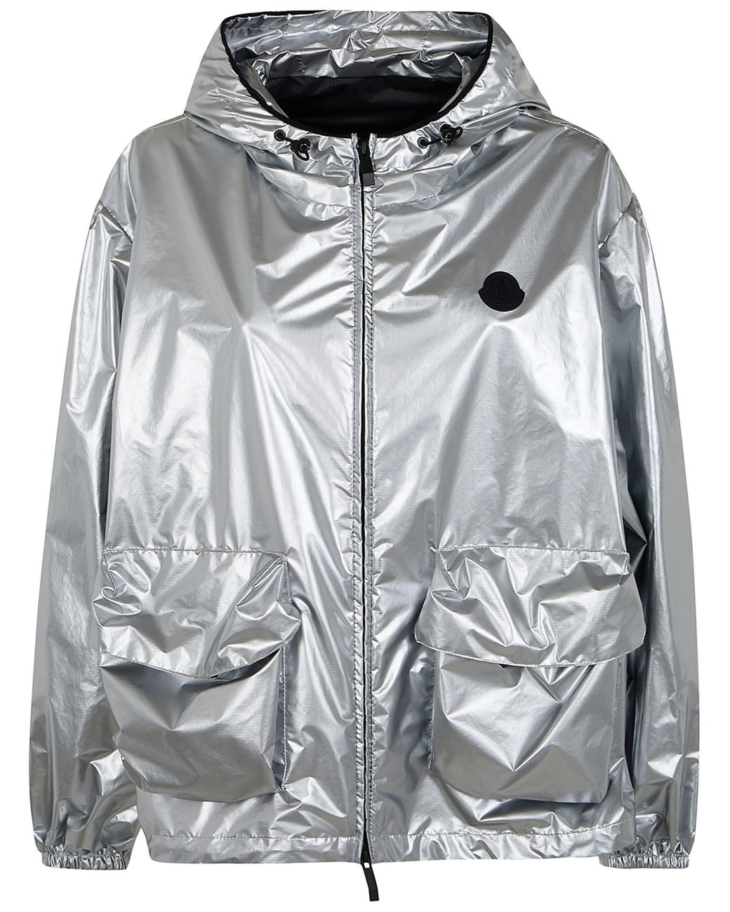 Moncler Gray "Ylang" Bomber Jacket