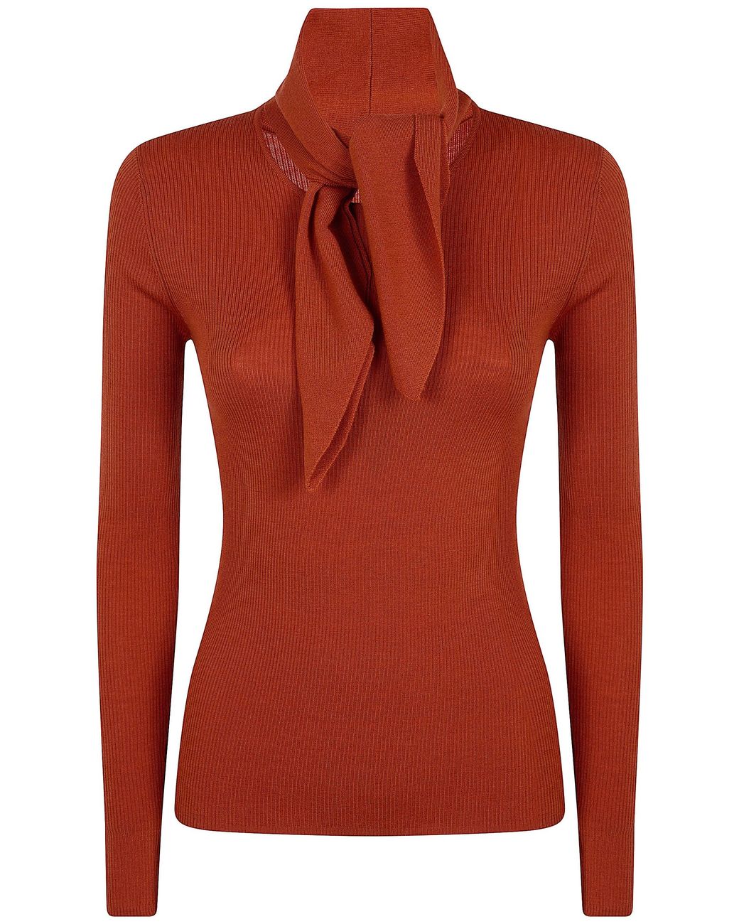 P.A.R.O.S.H. Red P. A.R. O.S. H. Sweater Wool "D541502.Long 019"