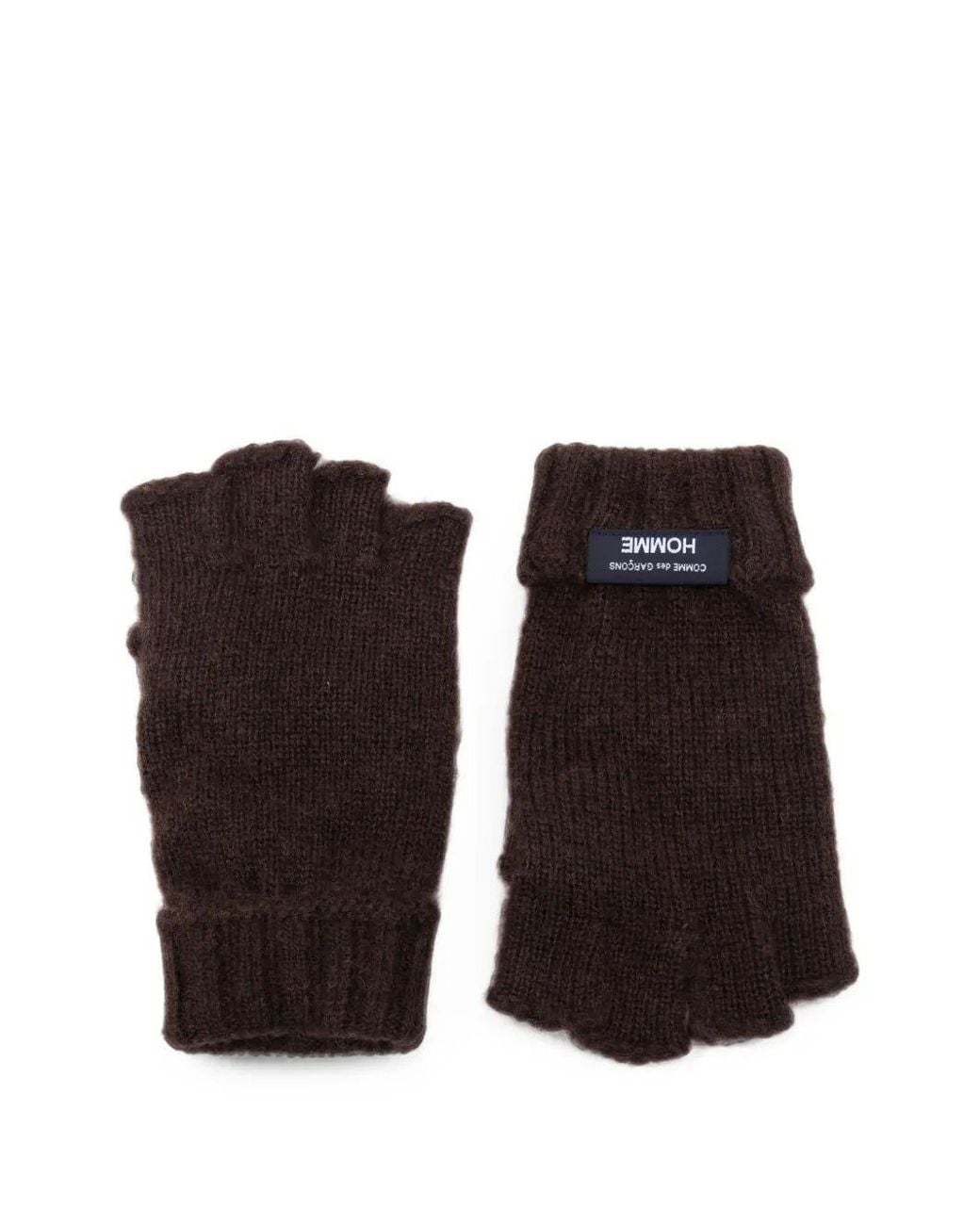 Comme des Garçons Black Gloves Dark Gloves for men