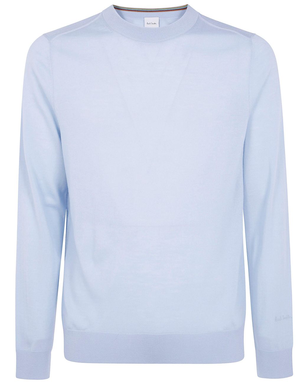 Paul Smith Blue Sweater Crew Neck for men