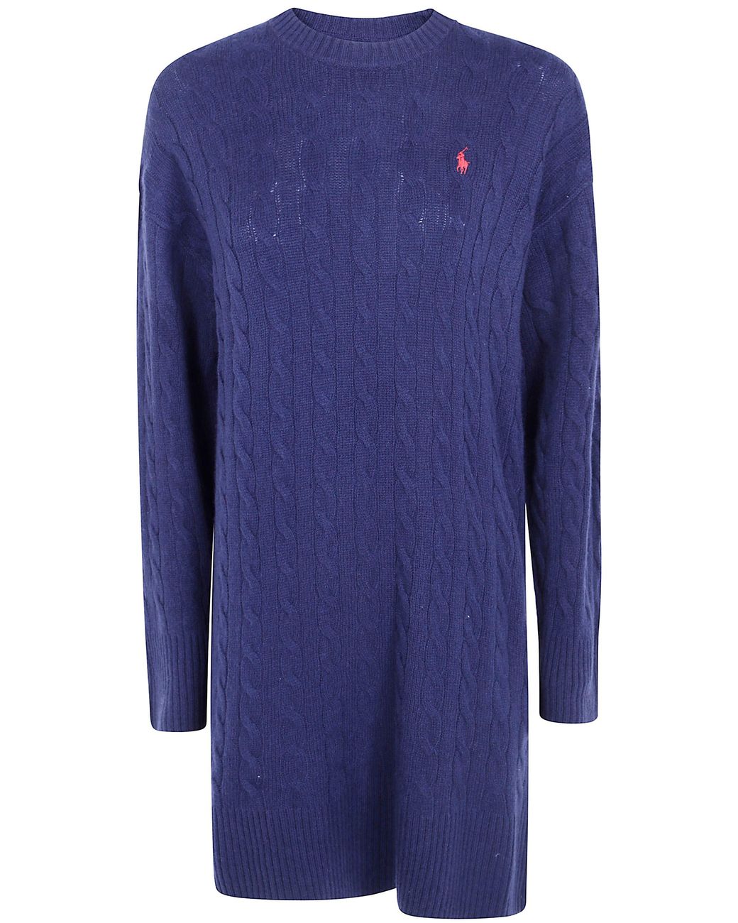 Polo Ralph Lauren Blue Sweater Shift Dress