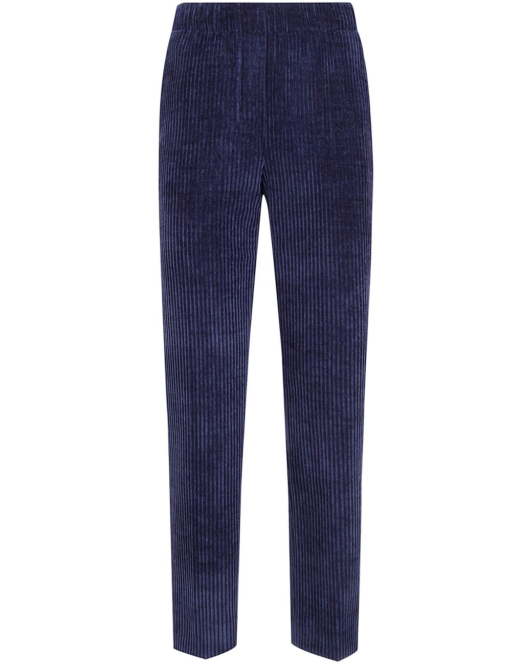 Anneclaire Blue Pants Corduroy Trousers