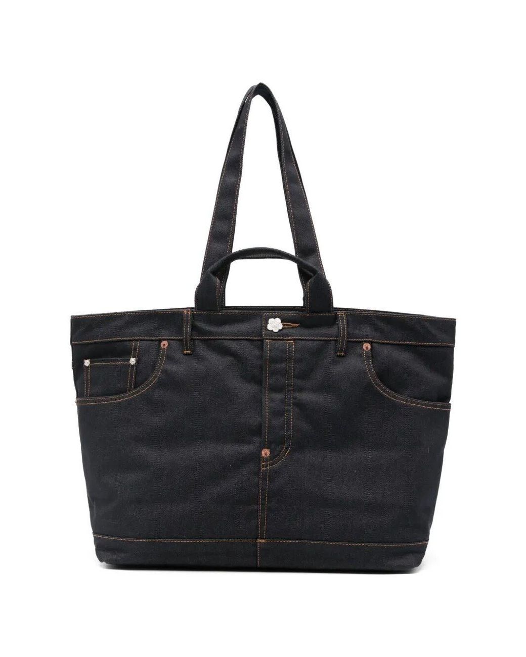 KENZO Black Five Pockets" Tote Bag for men