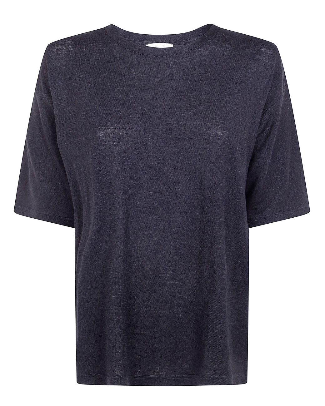 Ma'ry'ya Blue Lino Stretch T-Shirt
