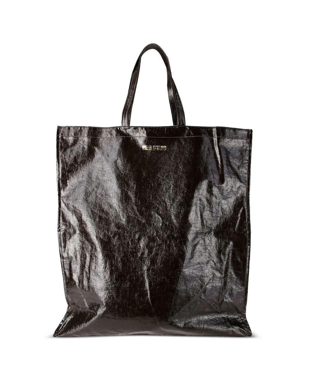 Uma Wang Black 'Big Shop' Bag Canvas