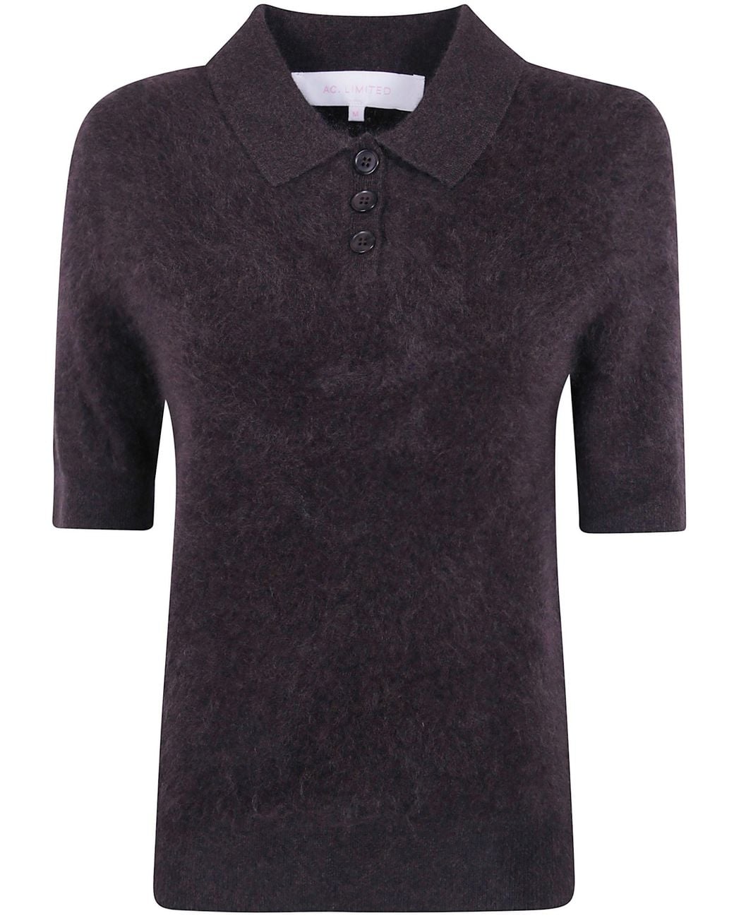 ABSOLUT CASHMERE Blue Short-Sleeve Sweater "Margot"